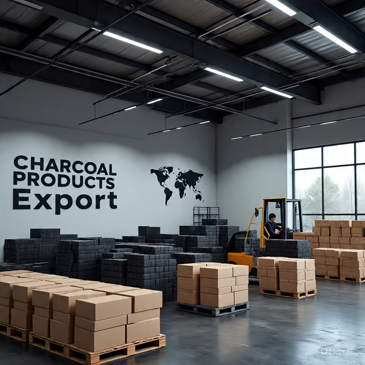 charcoal products export