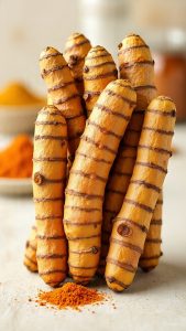whole dried turmeric fingers